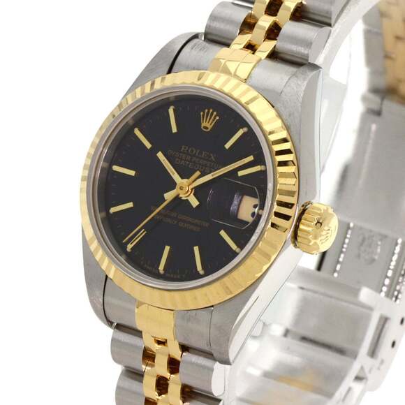 Rolex 69173 Datejust Watch Stainless Steel/SSx18KYG/18KYG Women's ROLEX - Picture 3 of 16